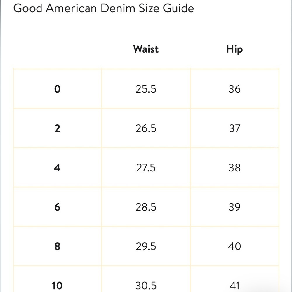 GOOD AMERICAN GOOD CLASSIC Jeans - Picture 2 of 10